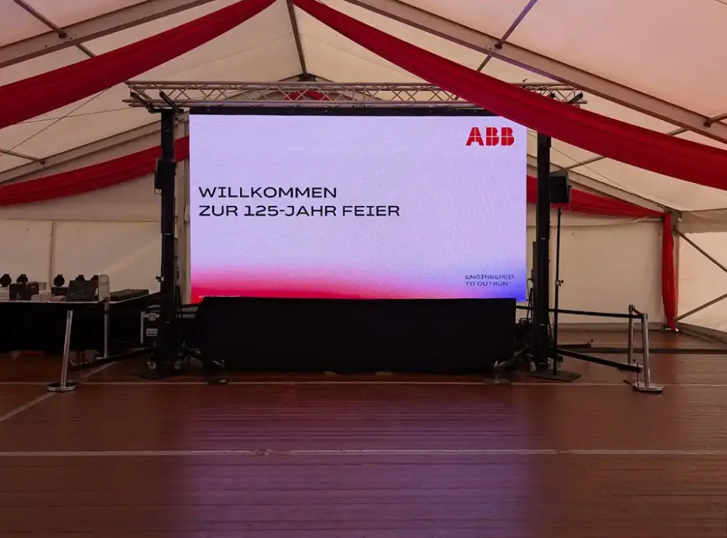 Led Wall 400 x 250 cm mieten